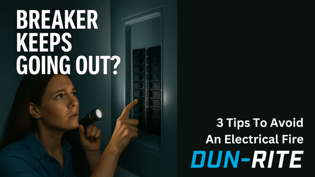 3 Tips To Avoid an Electrical Fire When a Breaker Keeps Going Out in Texas